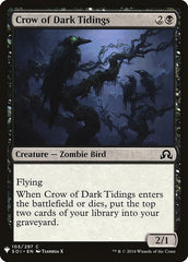 Crow of Dark Tidings [Mystery Booster] | Golgari Games