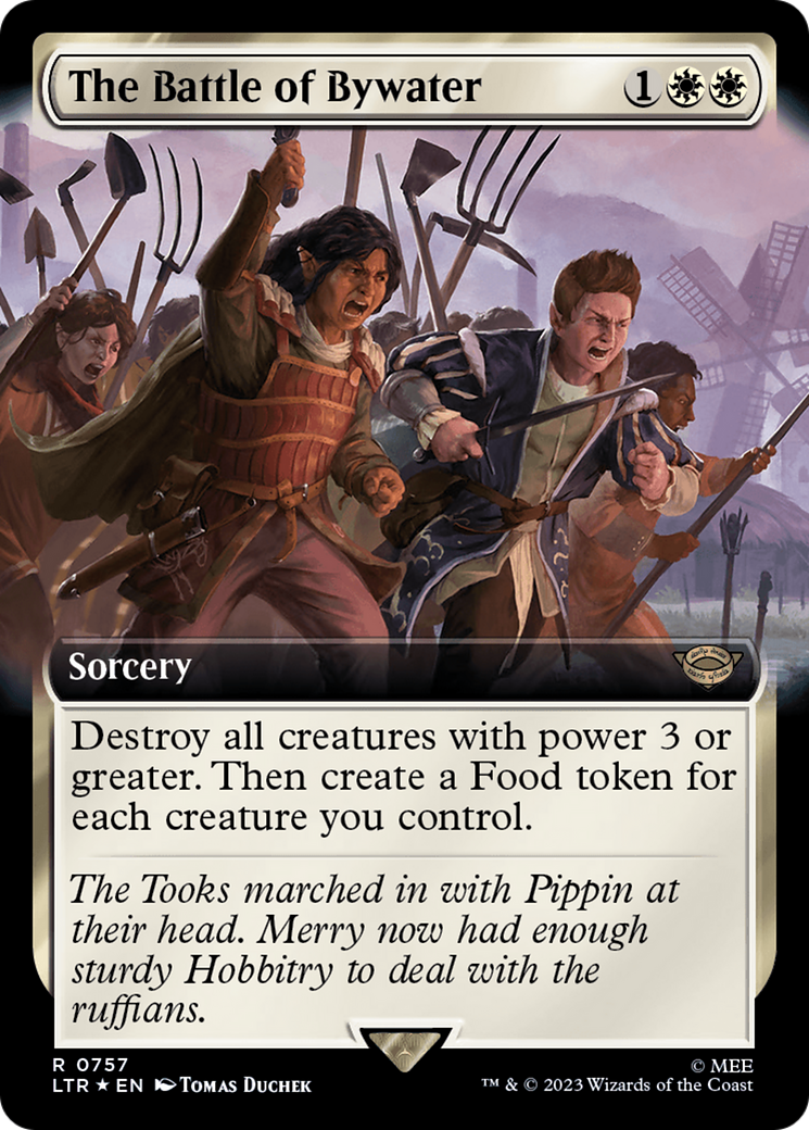 The Battle of Bywater (Extended Art) (Surge Foil) [The Lord of the Rings: Tales of Middle-Earth] | Local Legends