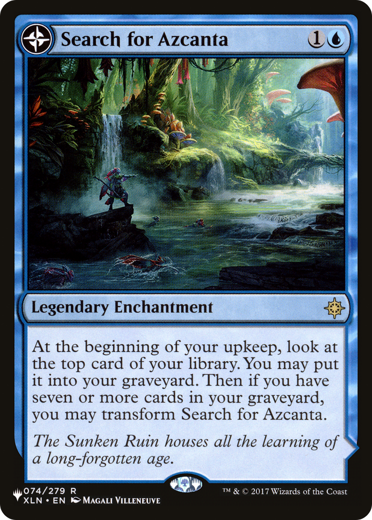 Search for Azcanta // Azcanta, the Sunken Ruin [Secret Lair: From Cute to Brute] | Golgari Games