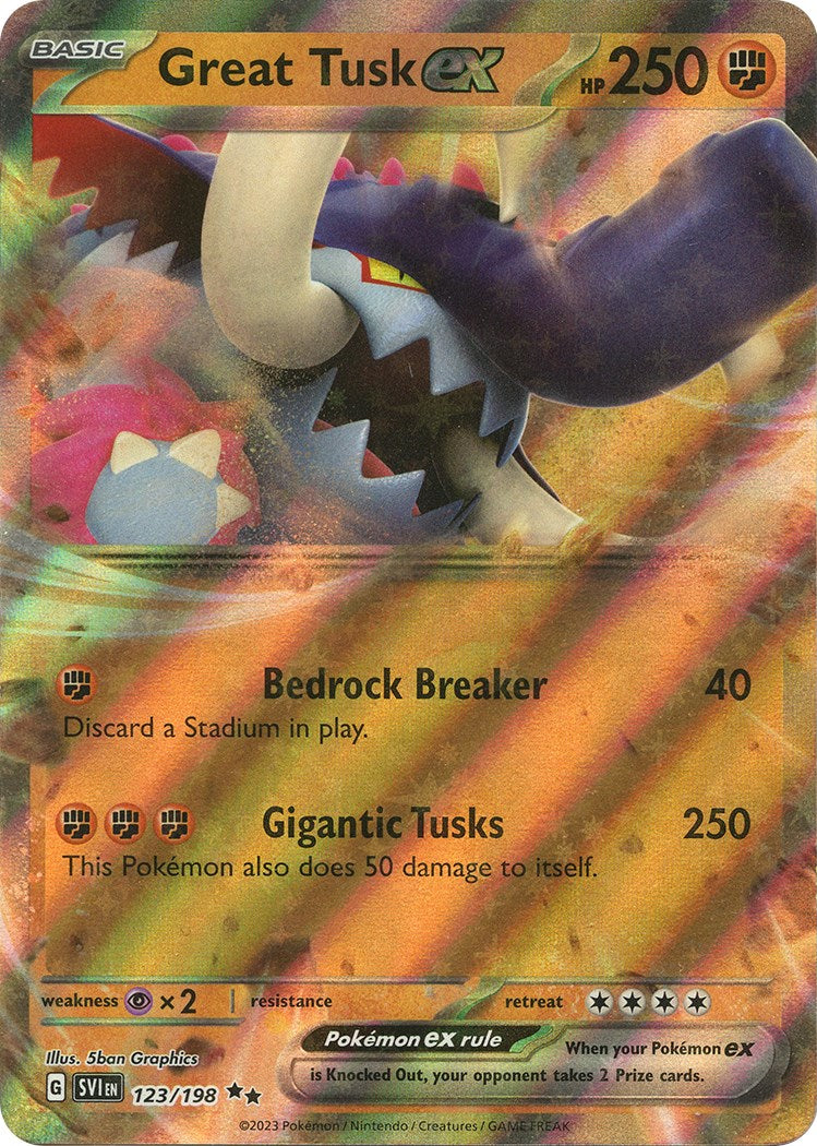 Great Tusk ex - 123/198 | Local Legends