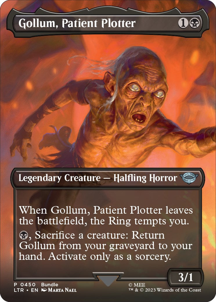 Gollum, Patient Plotter (Borderless) (LTR Bundle) | Local Legends