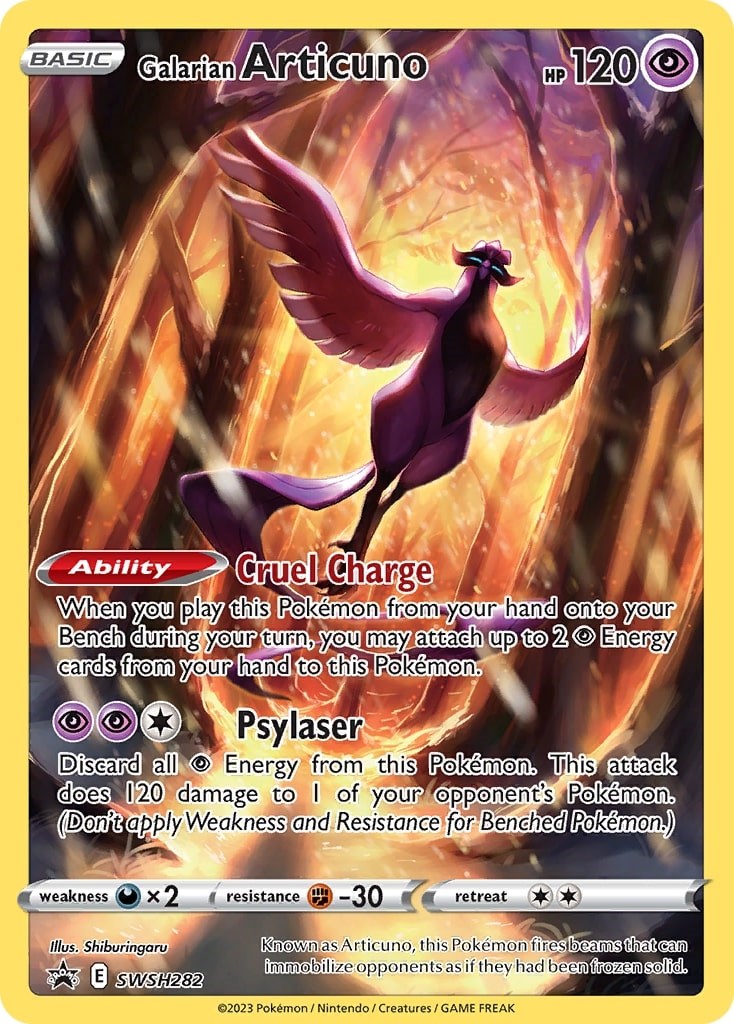 Galarian Articuno - SWSH282 | Local Legends