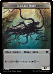 Eldrazi Scion // Spirit (0058) Double-Sided Token [Commander Masters Tokens] | Golgari Games