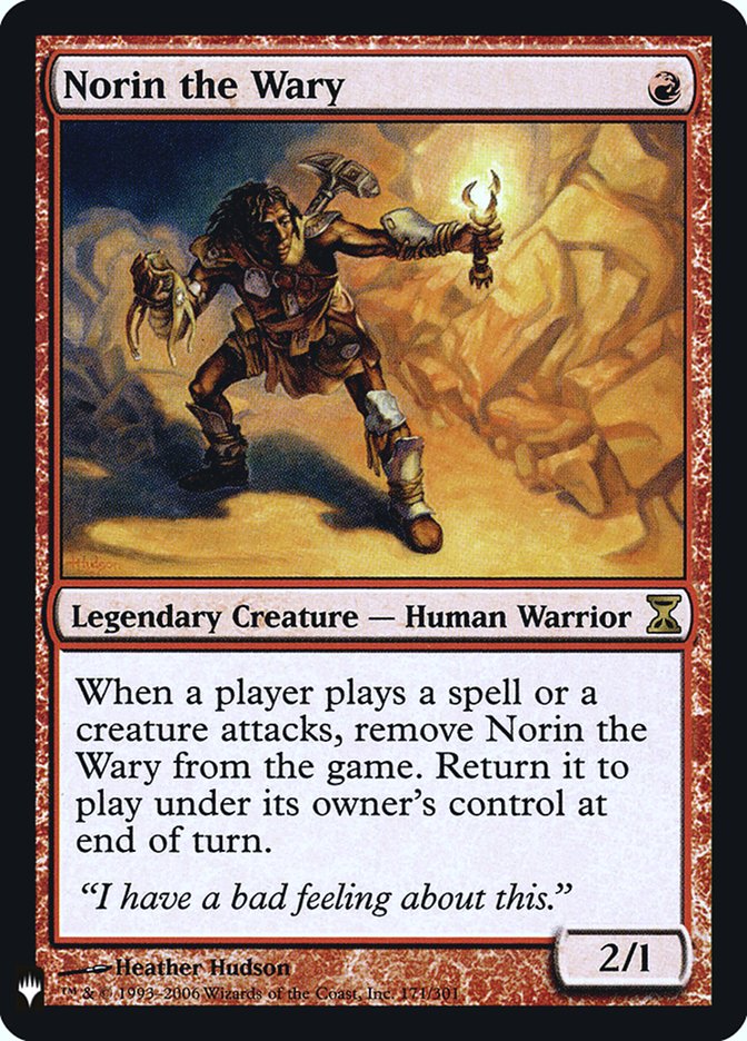 Norin the Wary [Mystery Booster] | Local Legends