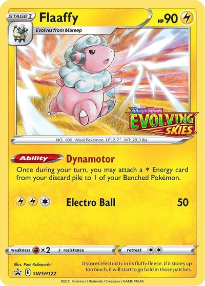 Flaaffy (SWSH122) (Prerelease Promo) [Sword & Shield: Black Star Promos] | Local Legends