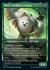 Doric, Nature's Warden // Doric, Owlbear Avenger [Secret Lair Drop Series] | Golgari Games