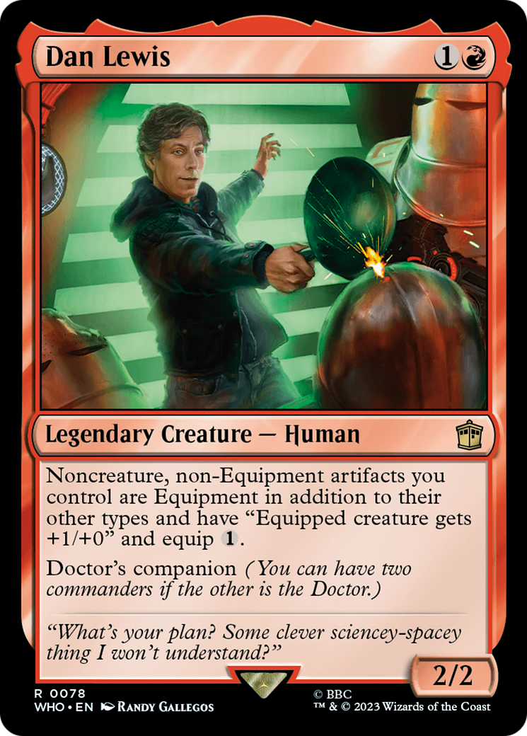 Dan Lewis [Doctor Who] | Local Legends