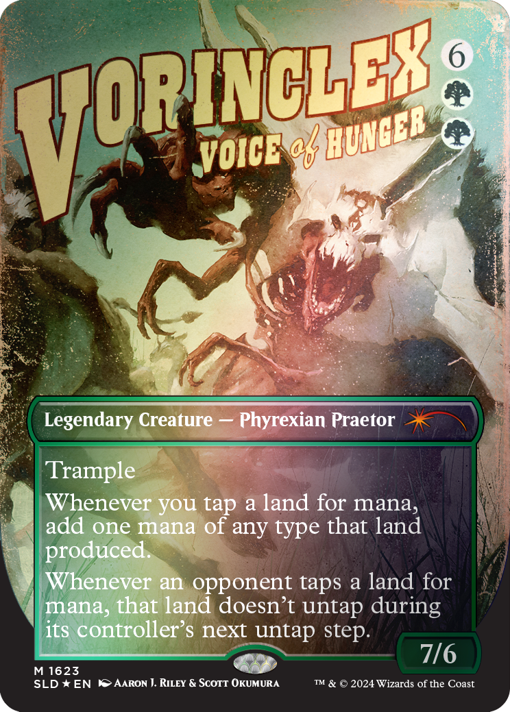 Vorinclex, Voice of Hunger (Rainbow Foil) [Secret Lair Drop Series] | Golgari Games