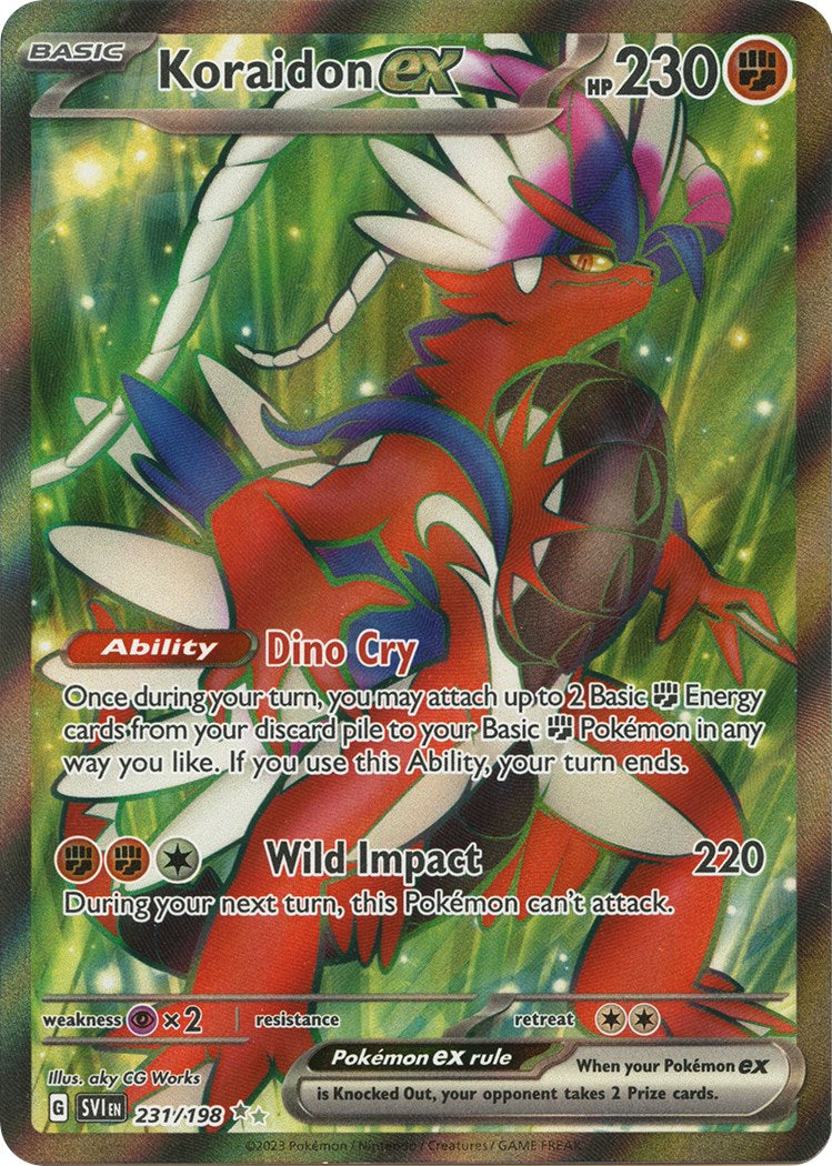 Koraidon ex - 231/198 | Local Legends