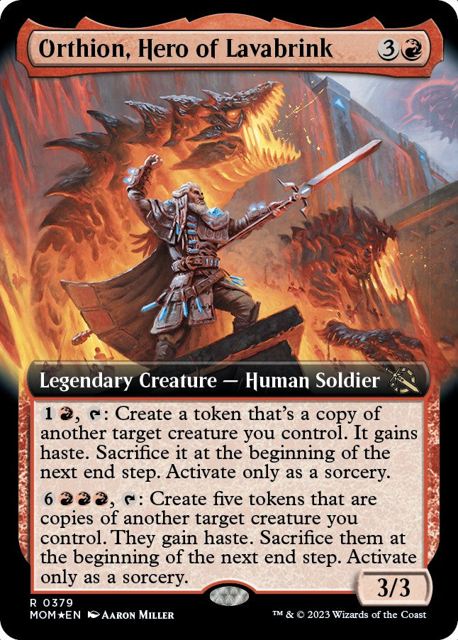 Orthion, Hero of Lavabrink (Extended Art) | Local Legends