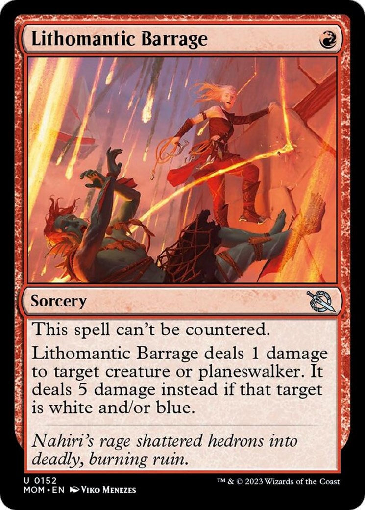 Lithomantic Barrage | Local Legends