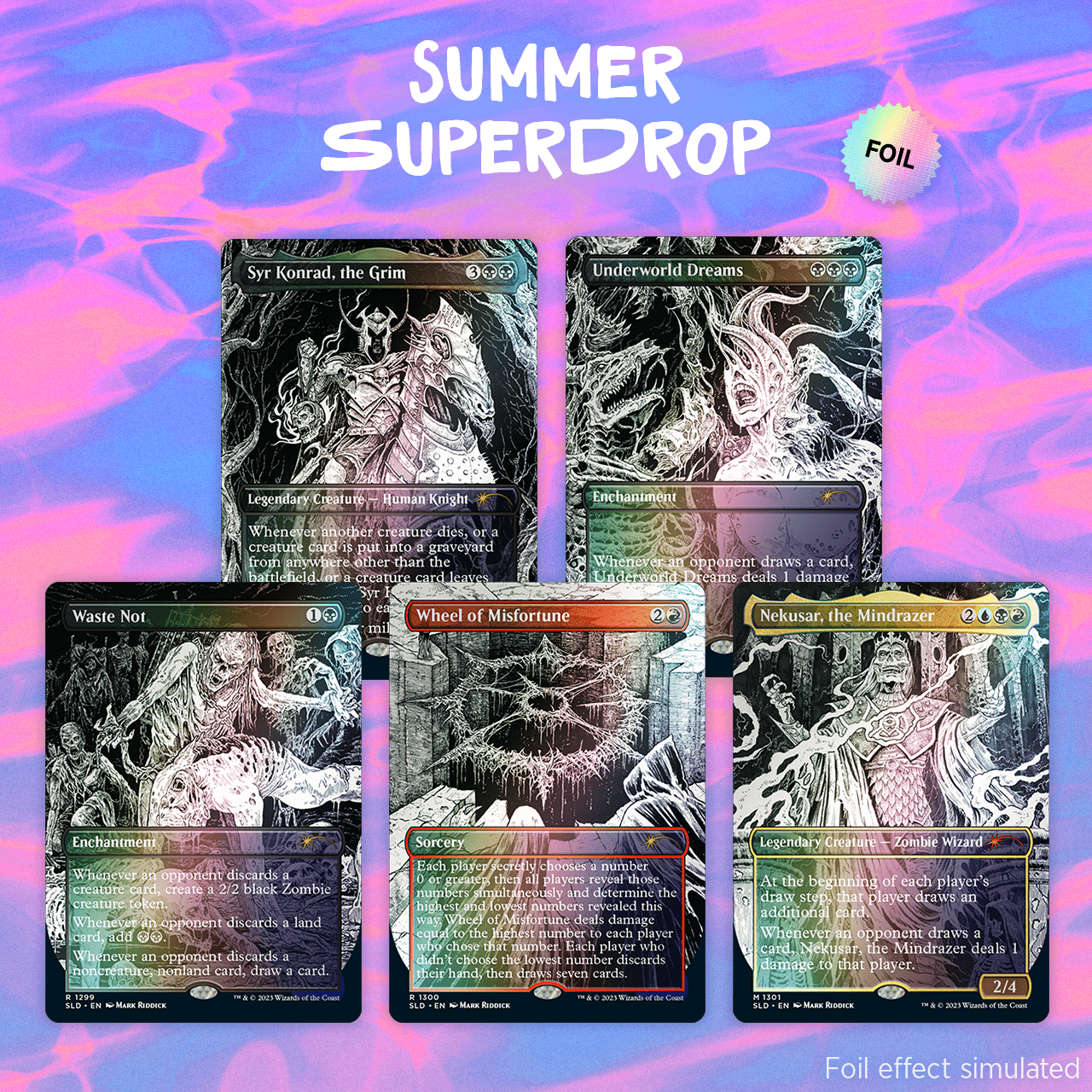 Secret Lair: Drop Series - Death Is Temporary, Metal Is Forever (Foil Edition) | Local Legends
