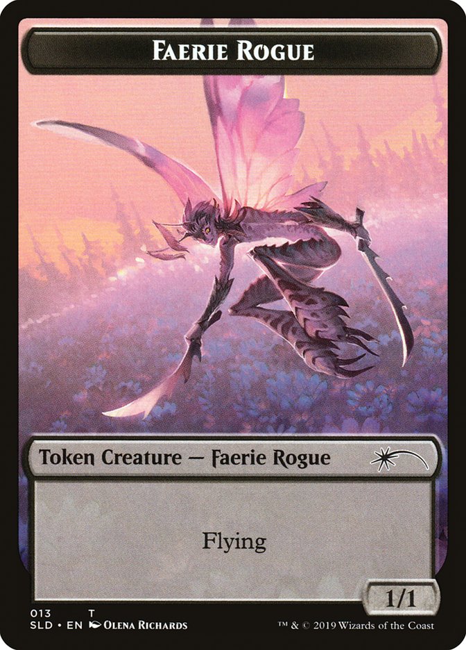 Faerie Rogue Token (013) [Secret Lair Drop Series] | Golgari Games