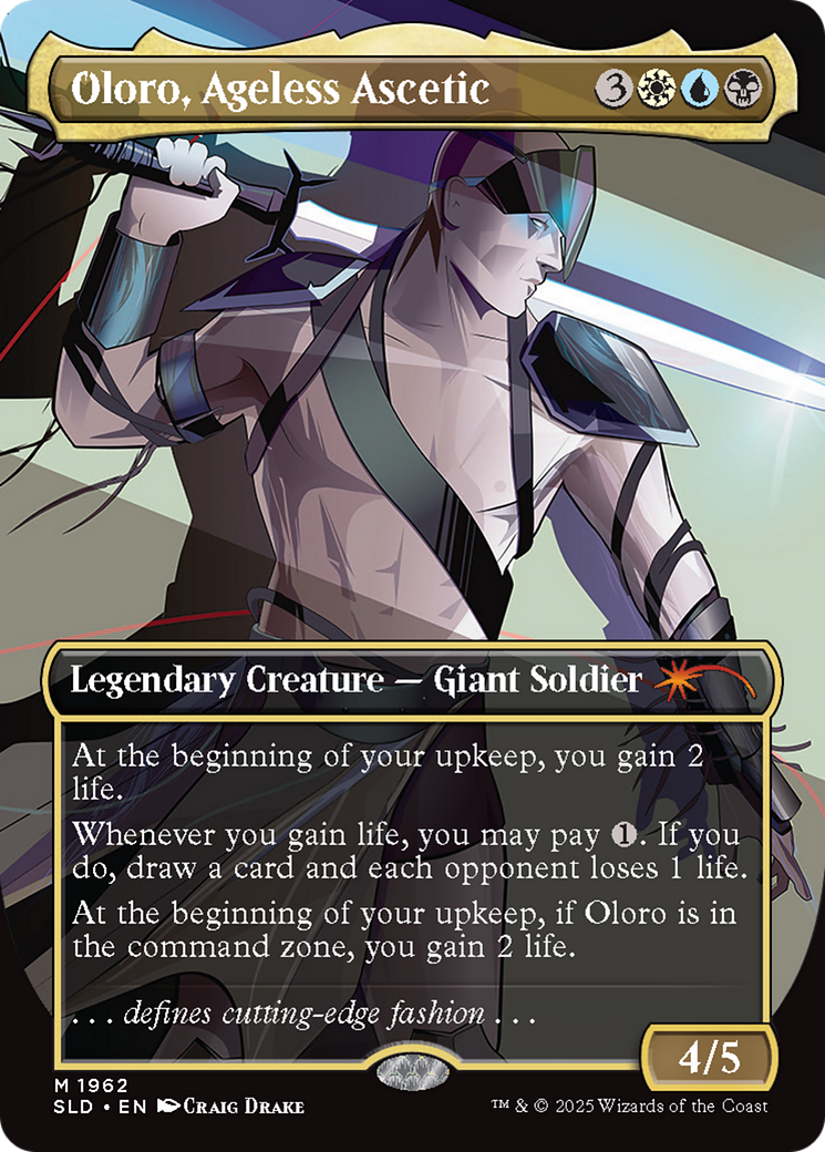 Oloro, Ageless Ascetic (Rainbow Foil) [Secret Lair Drop Series] | Local Legends
