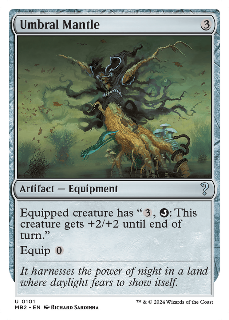 Umbral Mantle (White Border) [Mystery Booster 2] | Local Legends