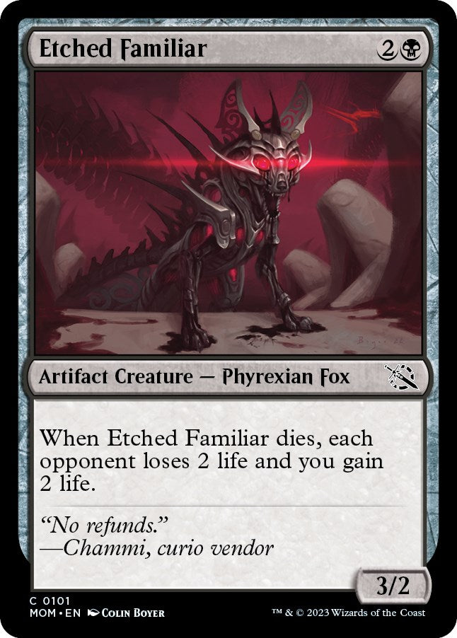 Etched Familiar | Local Legends