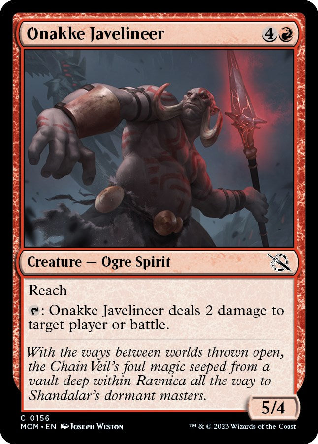 Onakke Javelineer | Local Legends