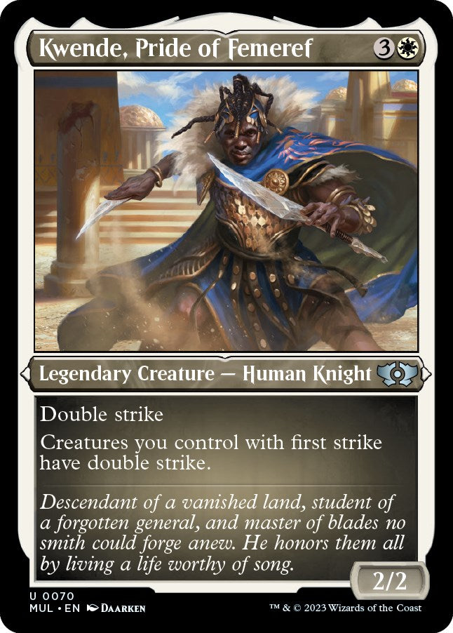 Kwende, Pride of Femeref (Foil Etched) | Local Legends