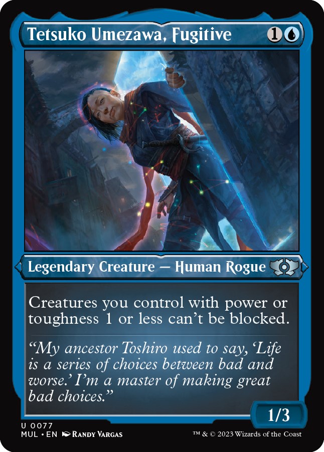 Tetsuko Umezawa, Fugitive (Foil Etched) | Local Legends