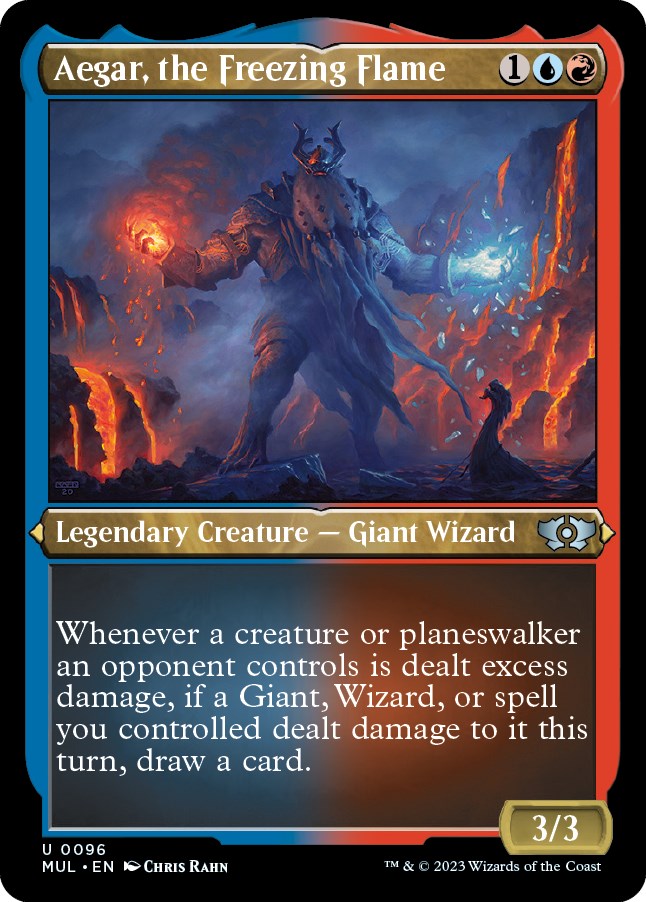 Aegar, the Freezing Flame (Foil Etched) | Local Legends