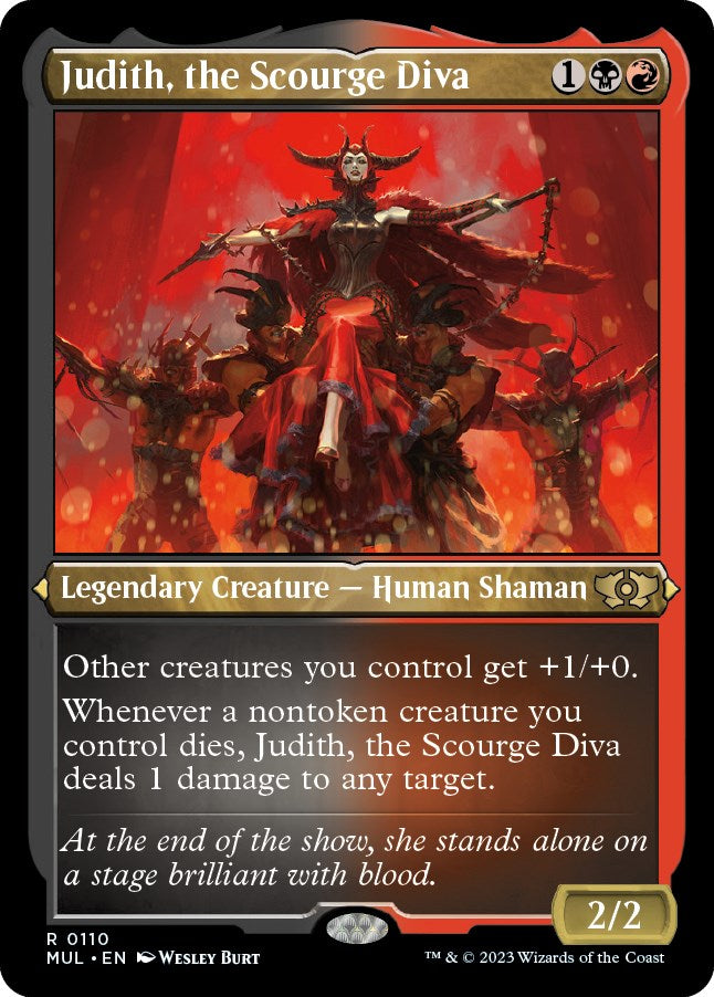 Judith, the Scourge Diva (Foil Etched) | Local Legends