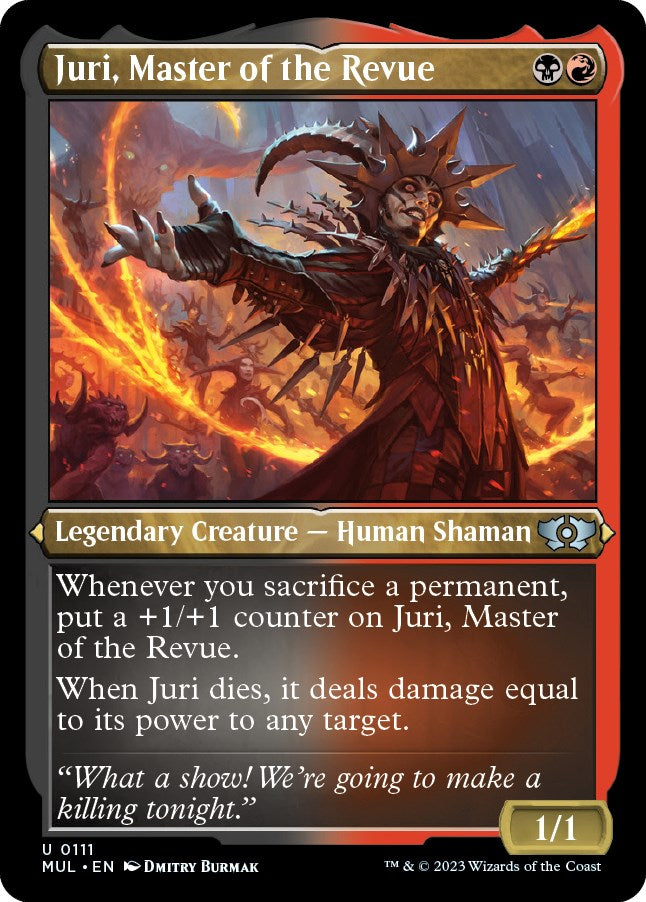 Juri, Master of the Revue (Foil Etched) | Local Legends