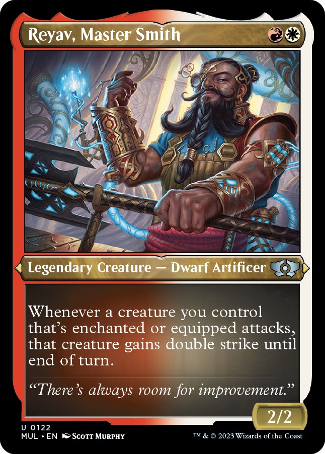 Reyav, Master Smith (Foil Etched) | Local Legends