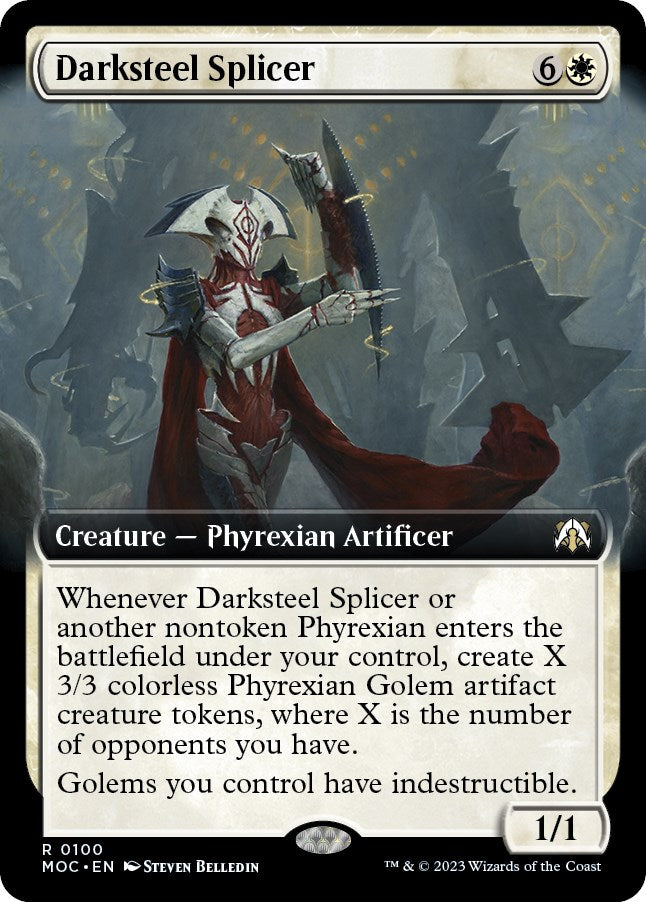 Darksteel Splicer (Extended Art) | Local Legends