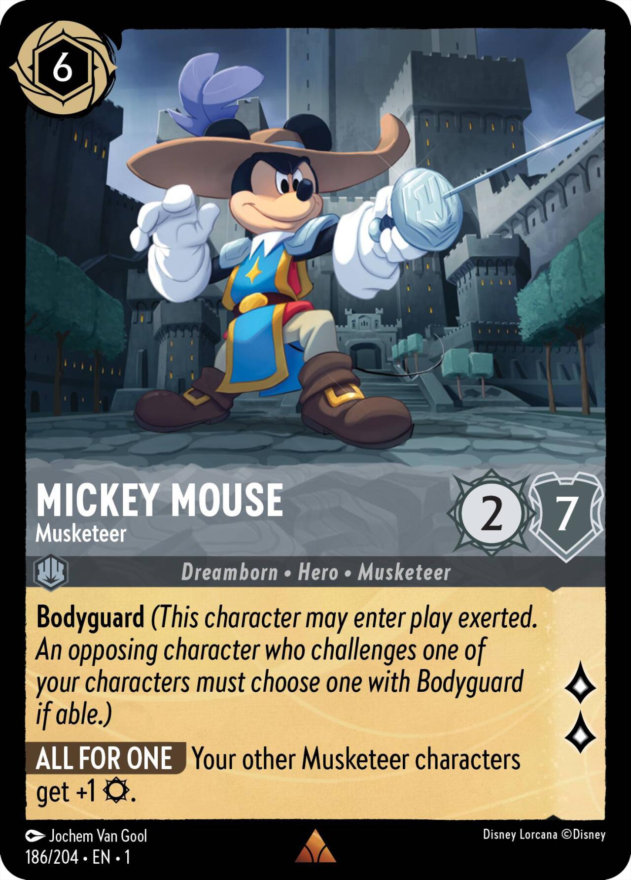 Mickey Mouse - Musketeer (186/204) [The First Chapter] | Local Legends