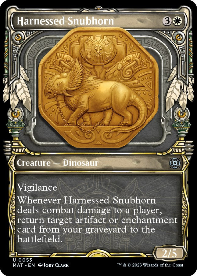 Harnessed Snubhorn (Showcase) | Local Legends