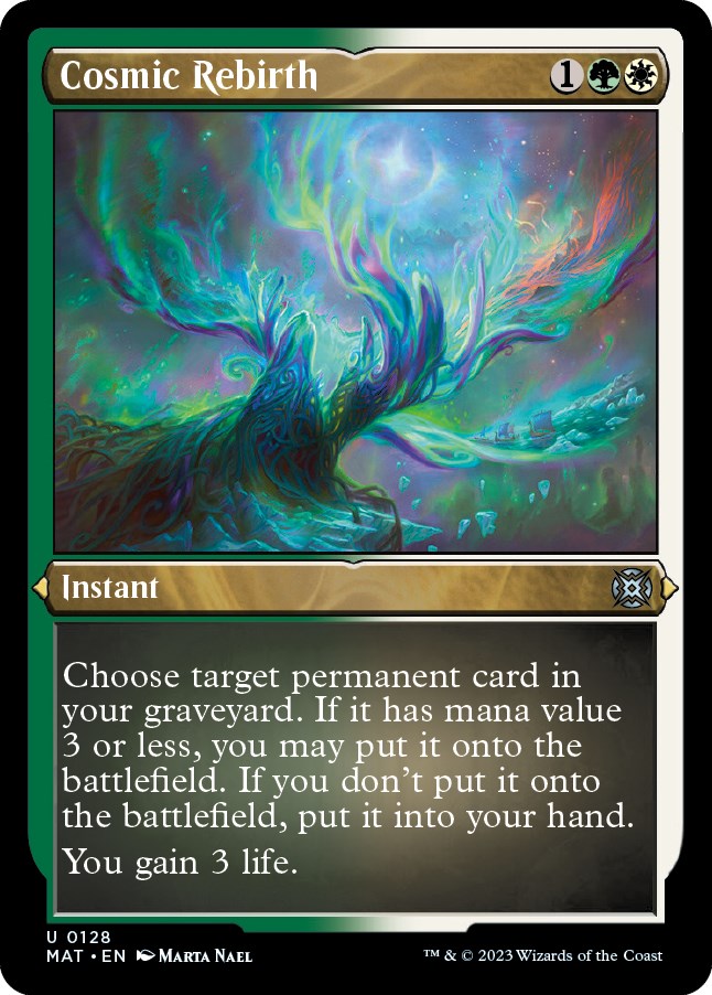 Cosmic Rebirth (Foil Etched) | Local Legends