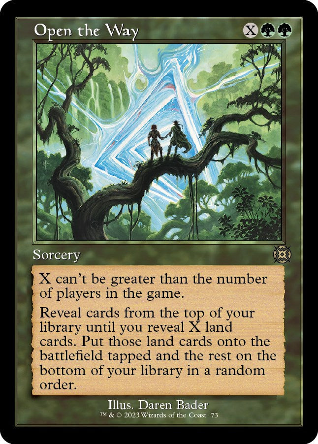 Open the Way (Retro Frame) | Local Legends