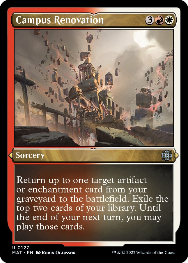Campus Renovation (Foil Etched) | Local Legends