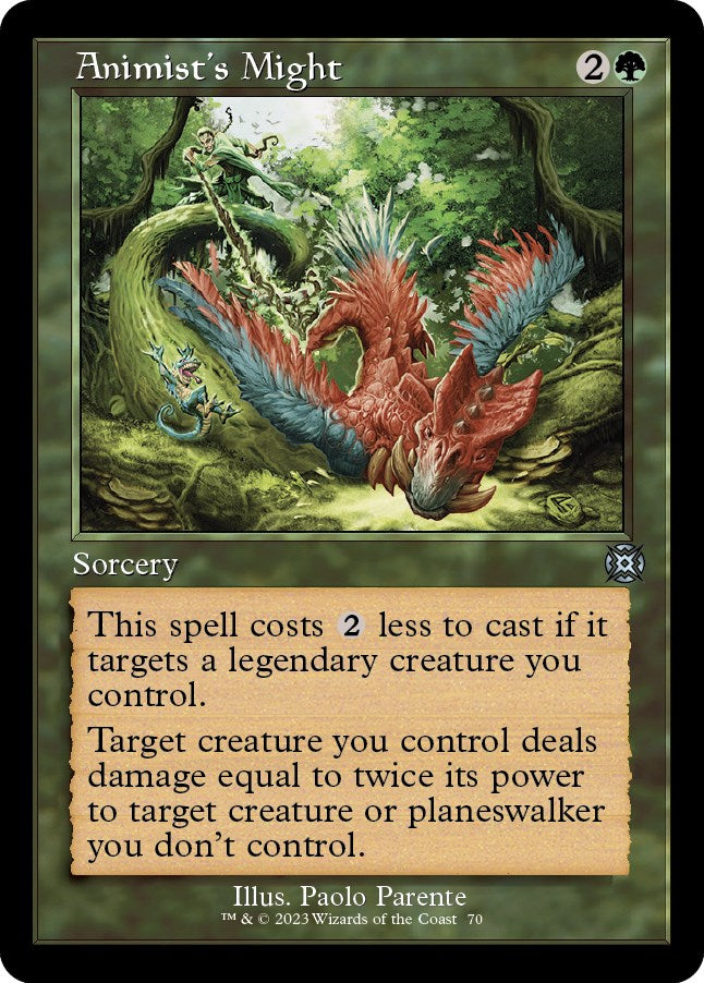 Animist's Might (Retro Frame) | Local Legends