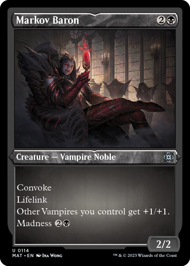 Markov Baron (Foil Etched) | Local Legends
