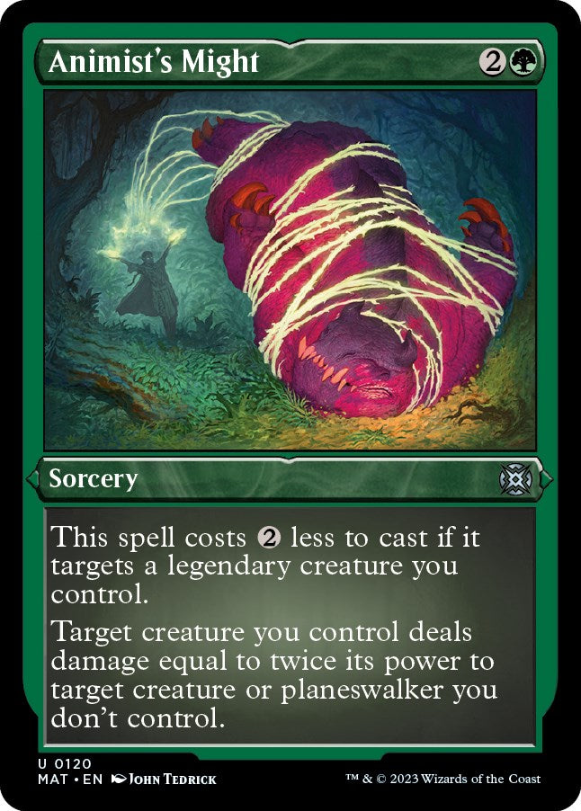 Animist's Might (Foil Etched) | Local Legends