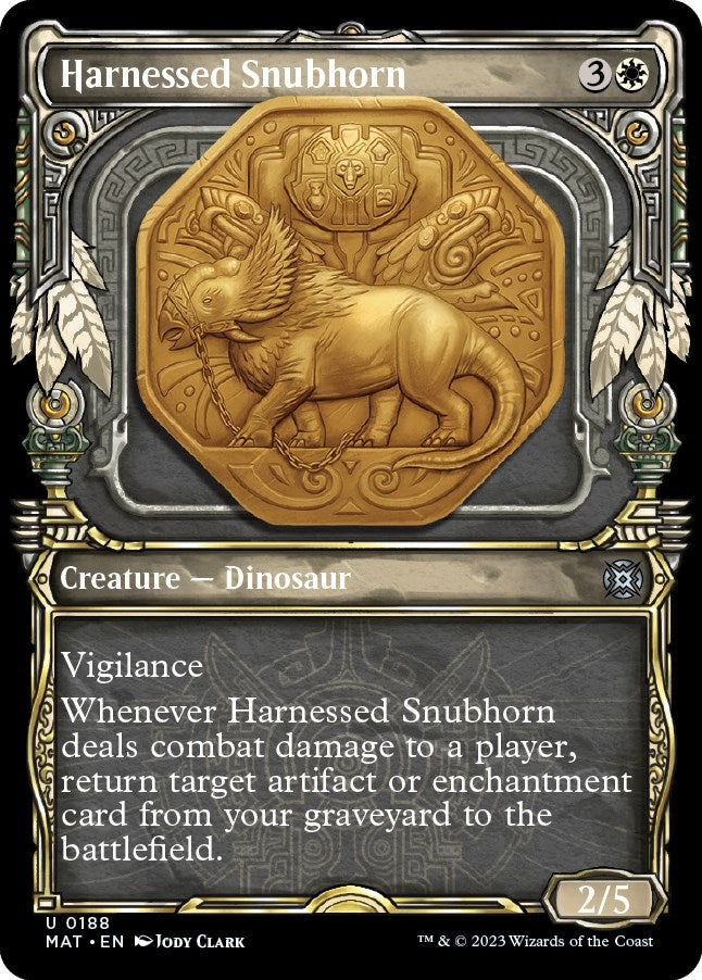 Harnessed Snubhorn (Halo Foil) | Local Legends