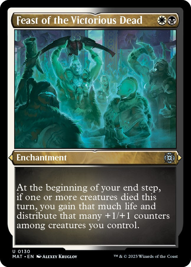 Feast of the Victorious Dead (Foil Etched) | Local Legends