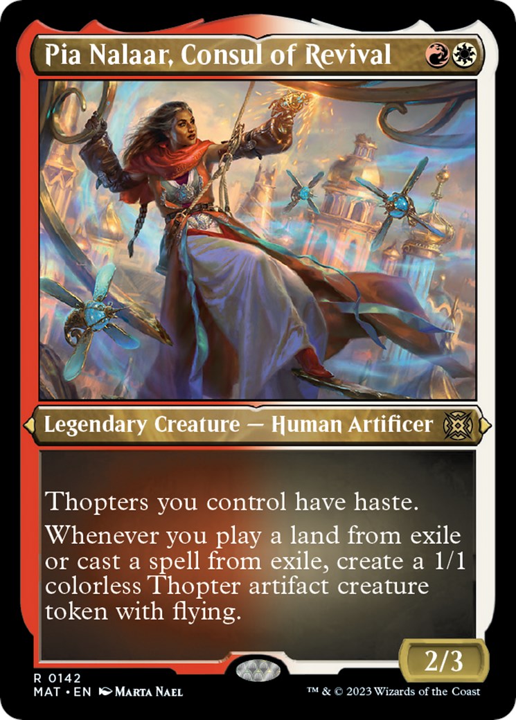 Pia Nalaar, Consul of Revival (Foil Etched) | Local Legends