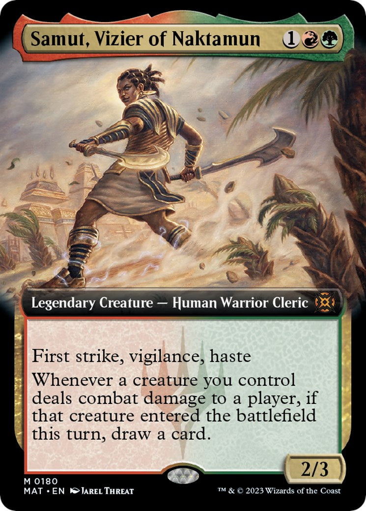 Samut, Vizier of Naktamun (Extended Art) | Local Legends