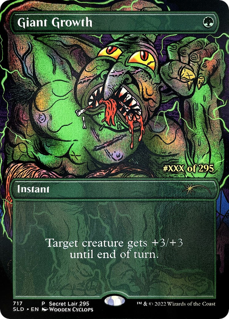 Giant Growth (Serialized) [Secret Lair Drop Promos] | Local Legends