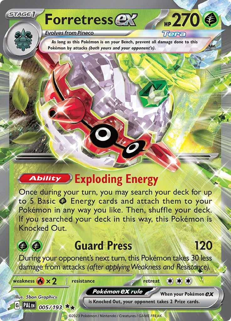 Forretress ex - 005/193 | Local Legends