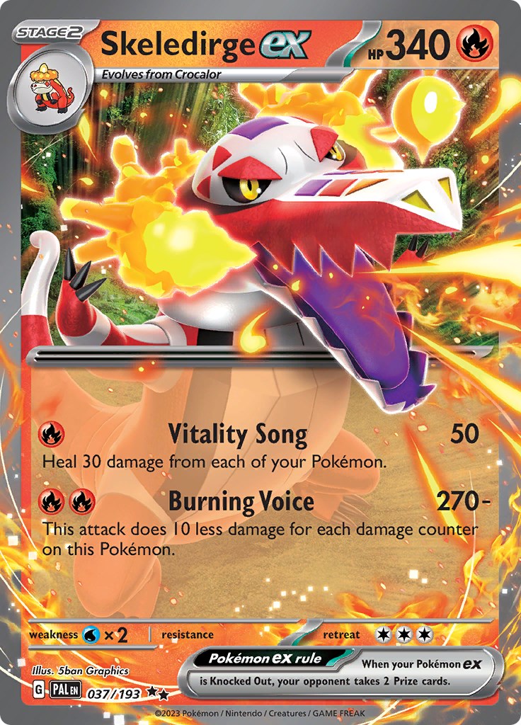 Skeledirge ex - 037/193 | Local Legends