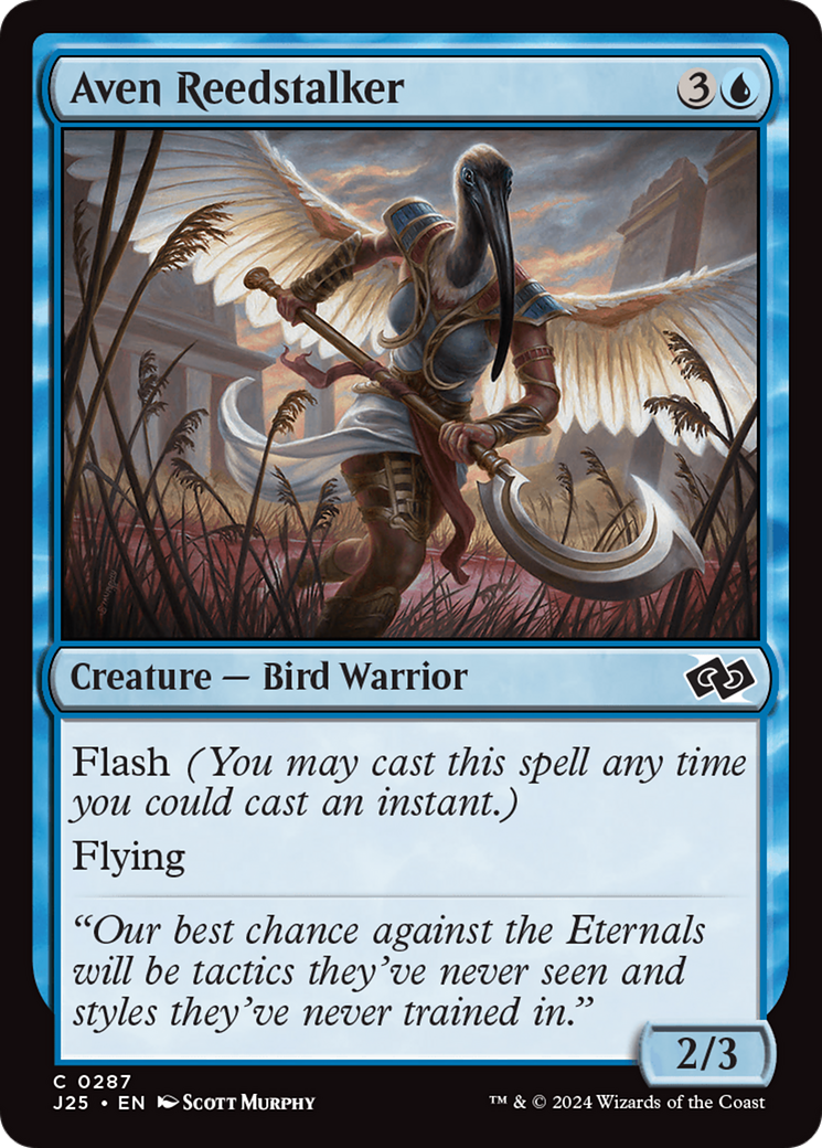 Aven Reedstalker [Foundations Jumpstart] | Local Legends