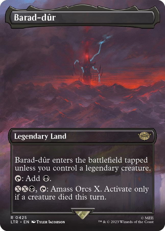 Barad-dur (0425) (Borderless) | Local Legends