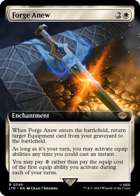 Forge Anew (Extended Art) [The Lord of the Rings: Tales of Middle-Earth] | Local Legends