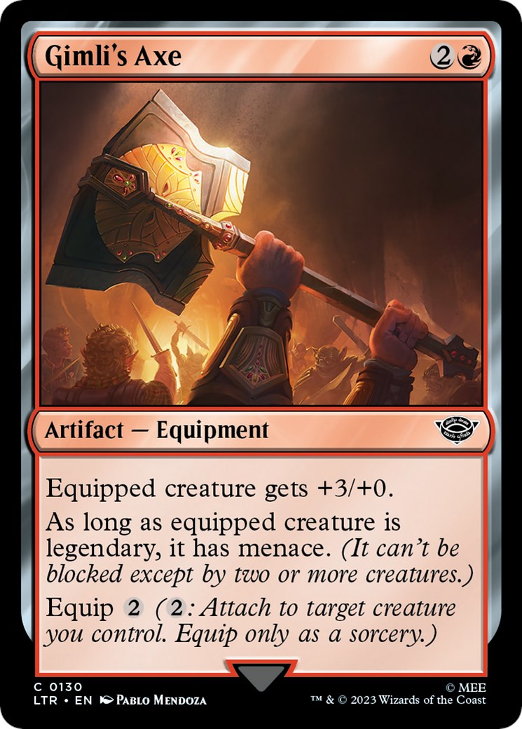 Gimli's Axe | Local Legends