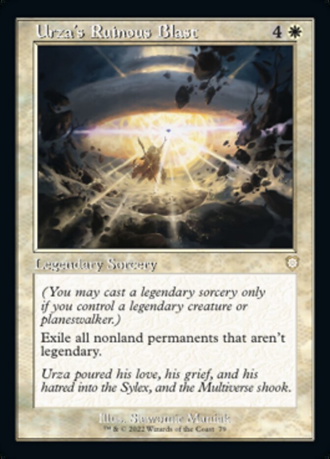 Urza's Ruinous Blast (Retro) [The Brothers' War Commander] | Local Legends