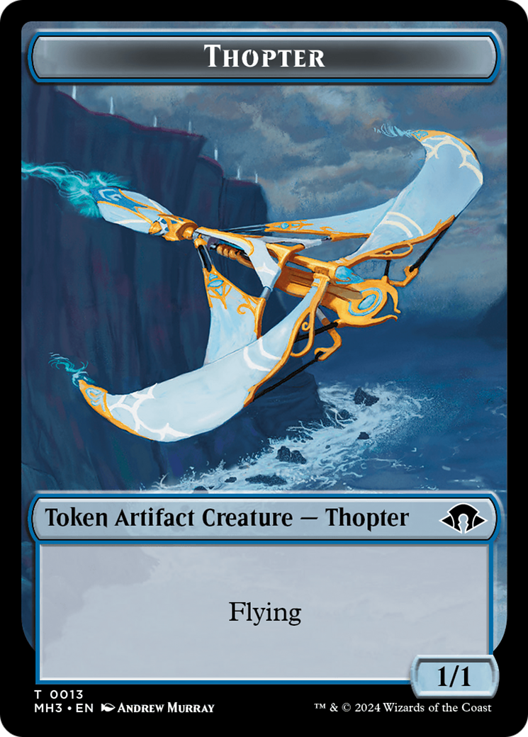 Phyrexian Germ // Thopter Double-Sided Token [Modern Horizons 3 Tokens] | Golgari Games