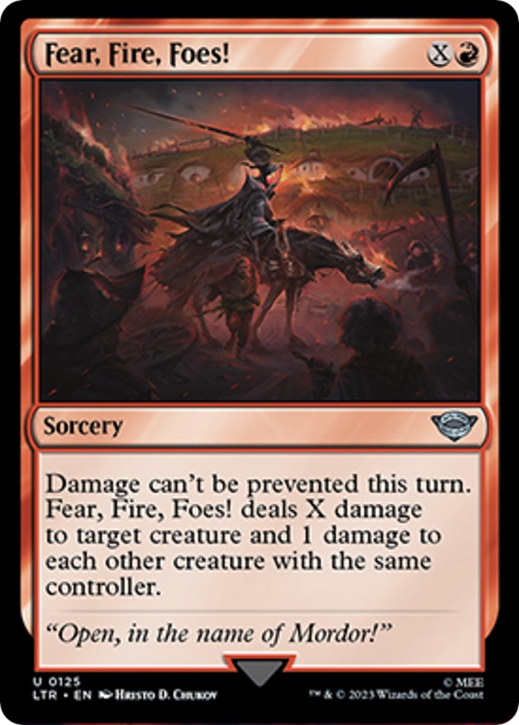 Fear, Fire, Foes! | Local Legends